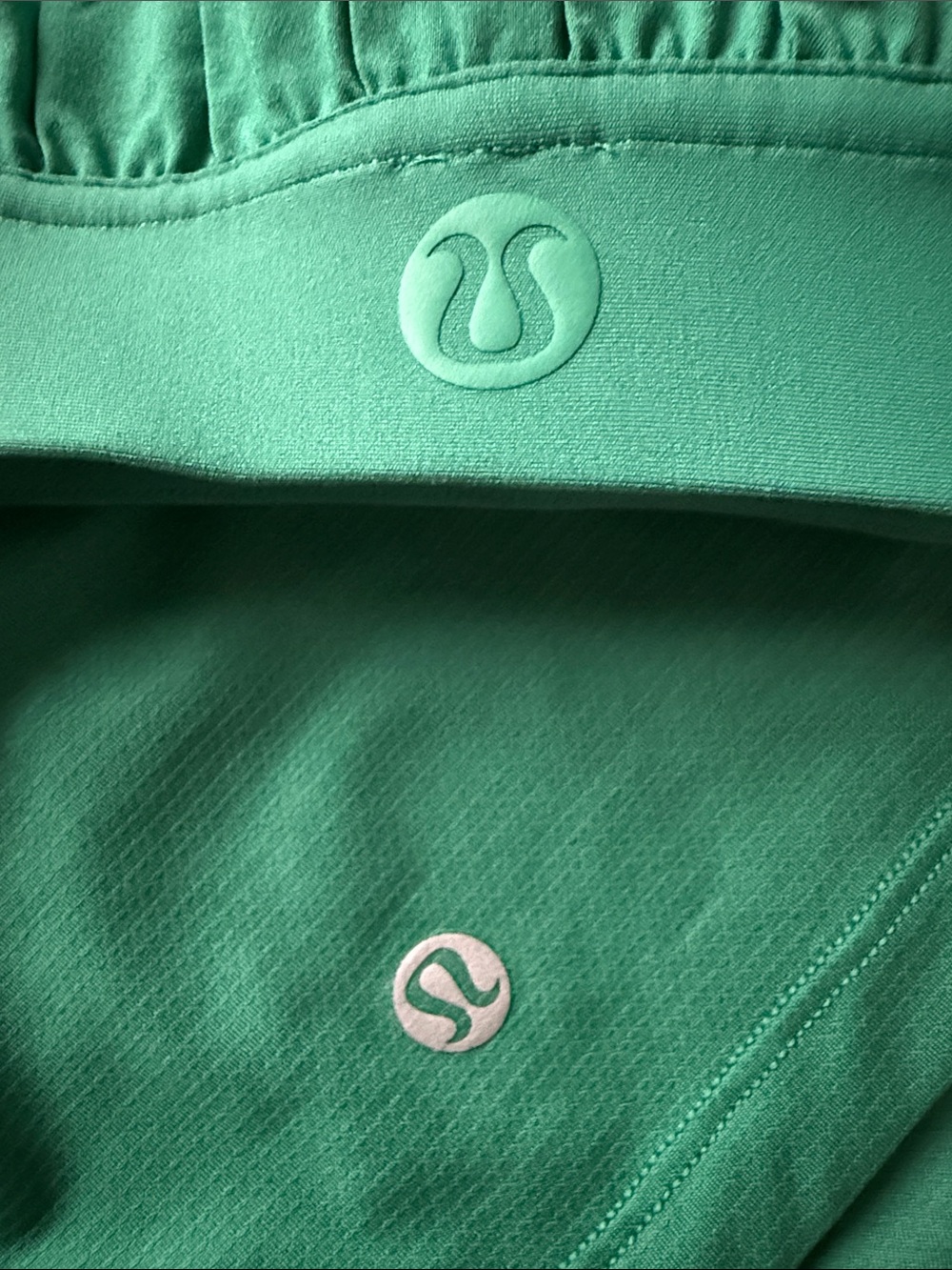 lululemon athletica green Pleated Tennis Skirt and Crop Tank Set - Picture 2 of 6